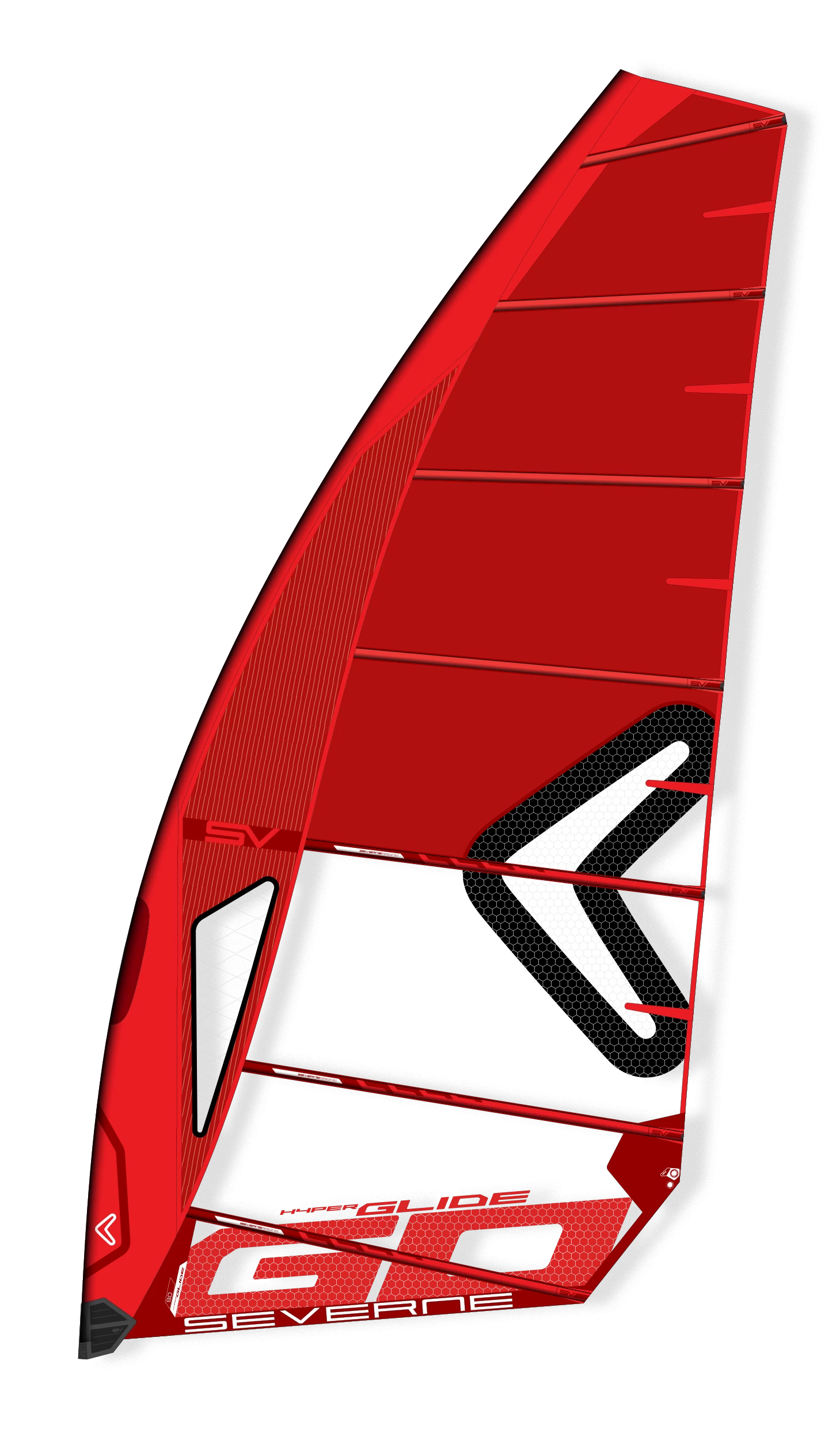 Severne Windsurf Foil Segel IQ HGO Red 2021 - 10.0 Red 3 Severne Windsurf Foil Segel IQ HGO Red 2021 - 10.0 Red