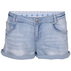 Chiemsee Lexa Jeans Hose Kurz Demin Blue Blea - L