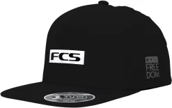 FCS Repel Snapback Cap - Black