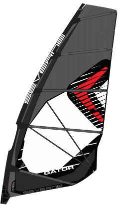SEVERNE Windsurf Segel GATOR Antracite 2023 - 7.0 Antracite