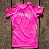 VINC WOMEN RASHGUARD PINK UV-SHIRT - XS -Wassersportbekleidung Geschäft vinc final 170919 33
