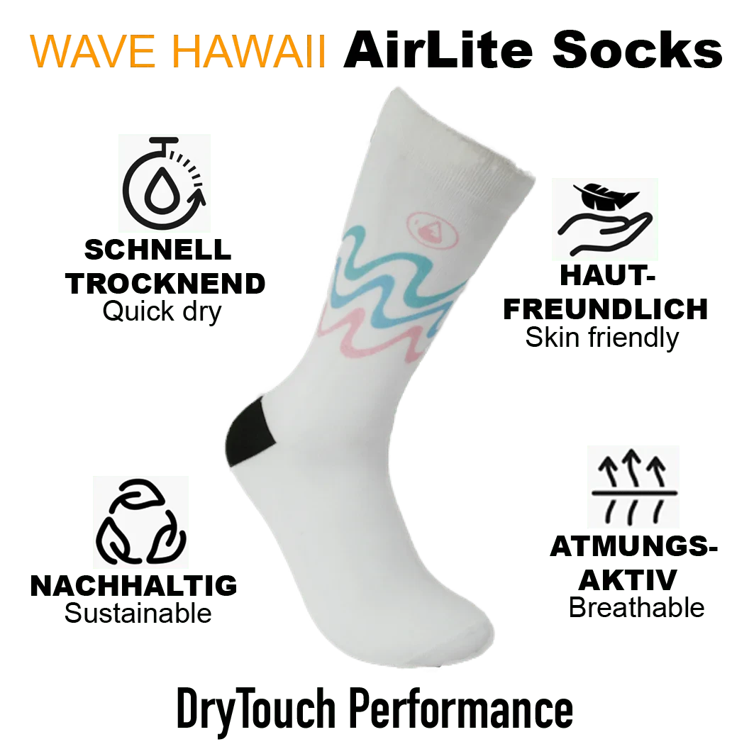 Wave Hawaii AirLite DryTouch Socks D7 - L-XL 4 Wave Hawaii AirLite DryTouch Socks D7 - L-XL – Bild 2