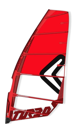 SEVERNE Windsurf Segel TURBO M4 Red 2023 - 6.0 Red